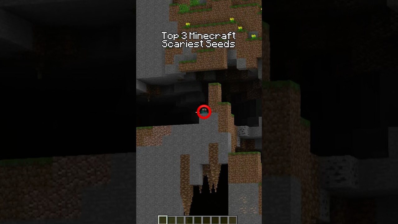 TOP 3 Minecraft SCARIEST SEEDS (DO NOT PLAY💀)
