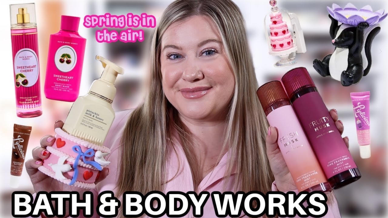 EVERYTHING NEW AT BATH & BODY WORKS FOR SPRING + VALENTINES DAY!