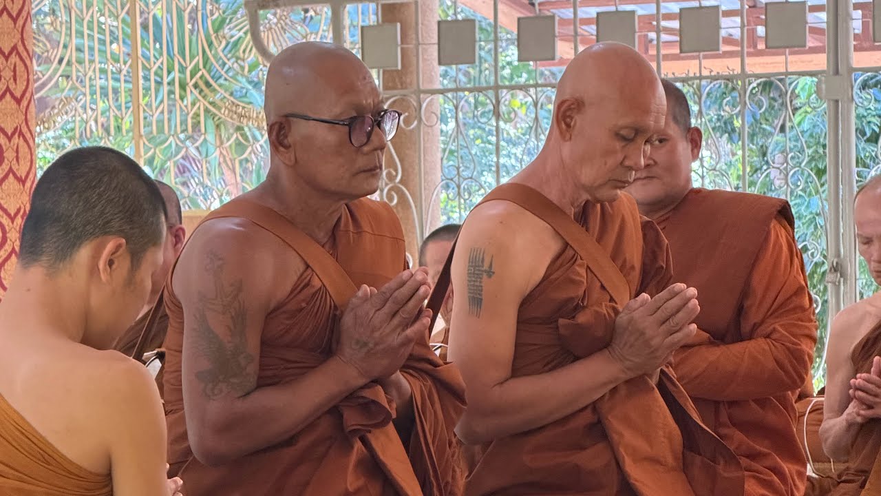บวชพระ รุ่นที่ 42 เข้าสู่พุทธอุทยานที่พักสงฆ์วัดป่าบ่อน้ำพระอินทร์ 23มค69