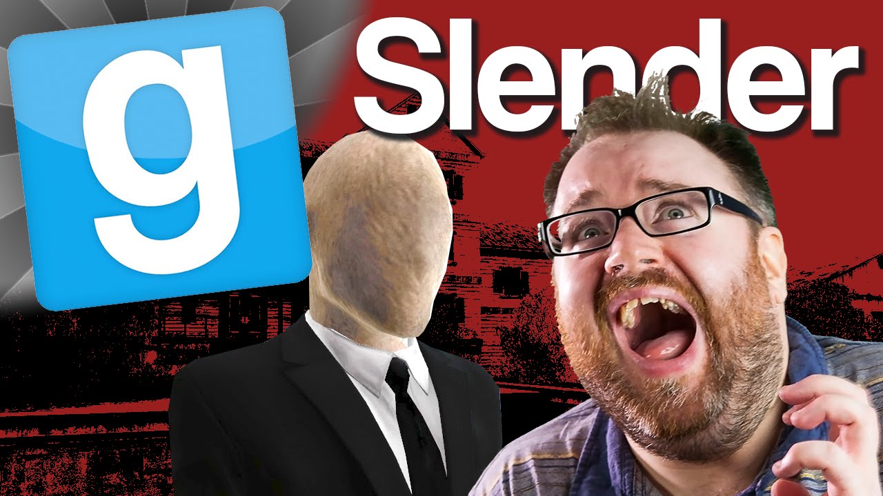 GMod Slender #1 Look Behind You