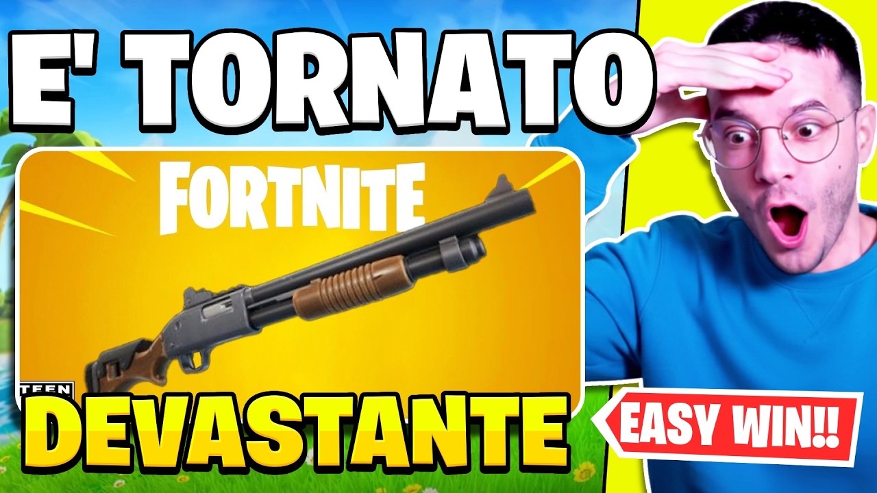 RIGIOCO con il *PUMP DI PETER* dopo ANNI! su FORTNITE ITA