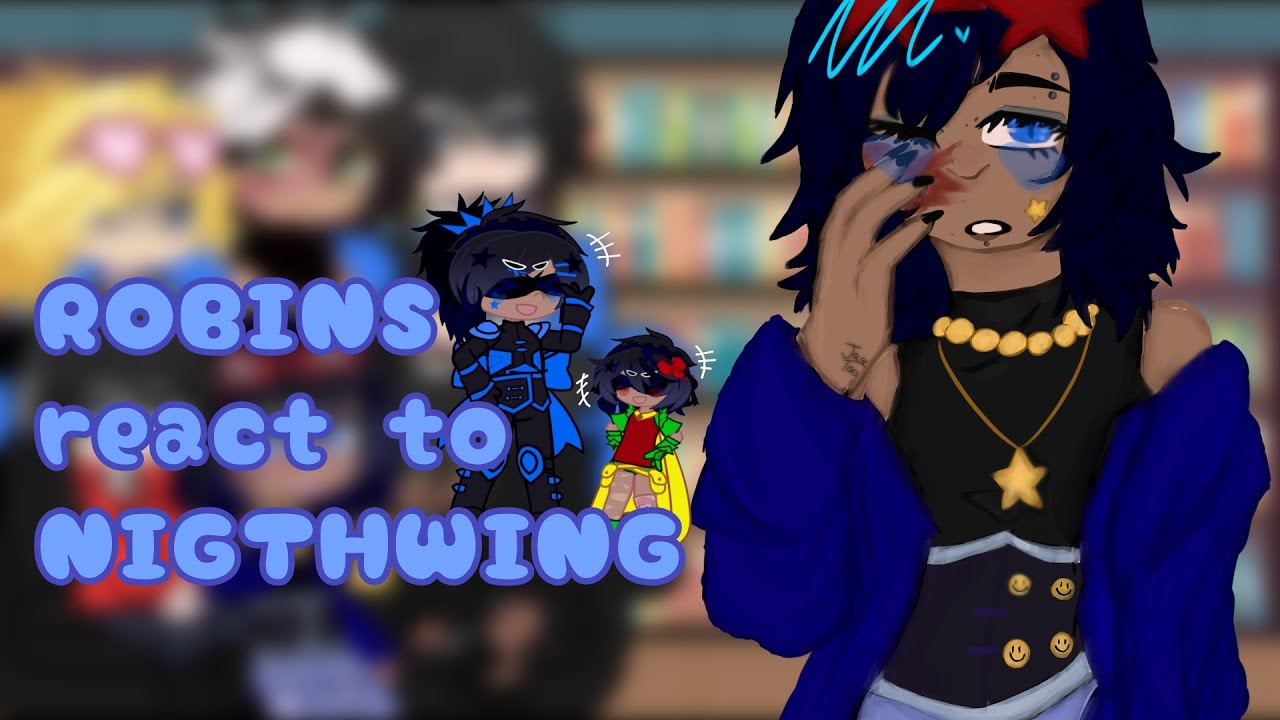 ROBINS react to NIGHTWING || INTRODUCTION || pt1. || 2x