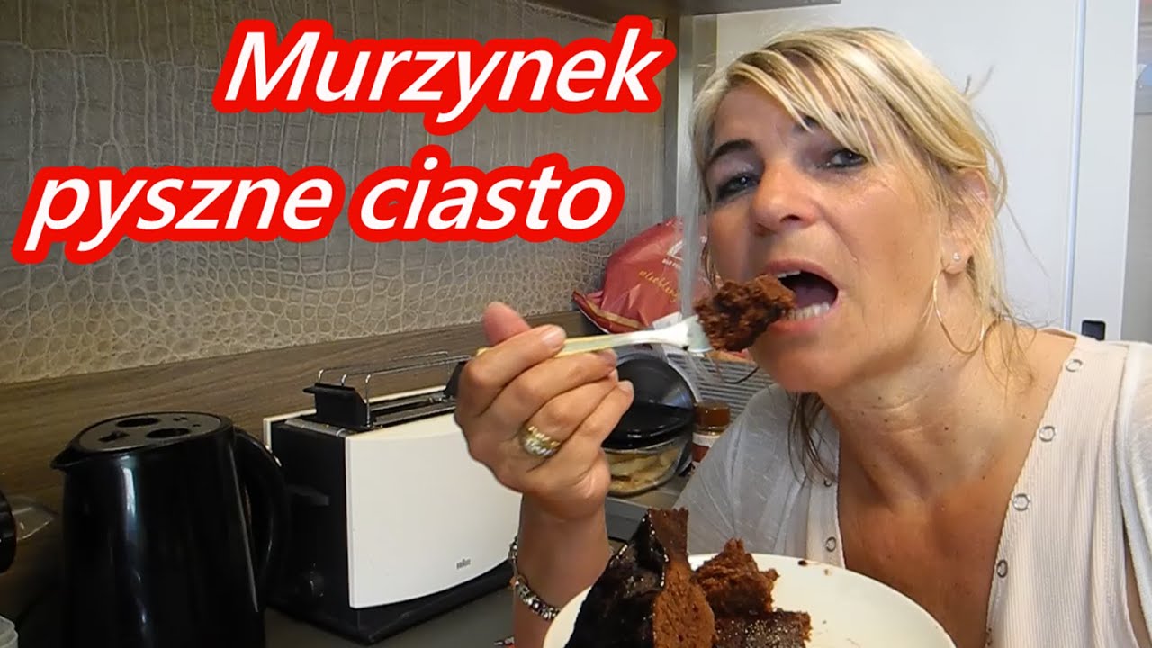 CZEKOLDOWY MURZYNEK PRZEPIS PYSZNE WILGOTNE BŁYSKAWICZNE CIASTO 🧡💥POLEWA CZEKOLADOWA -.Nr.456