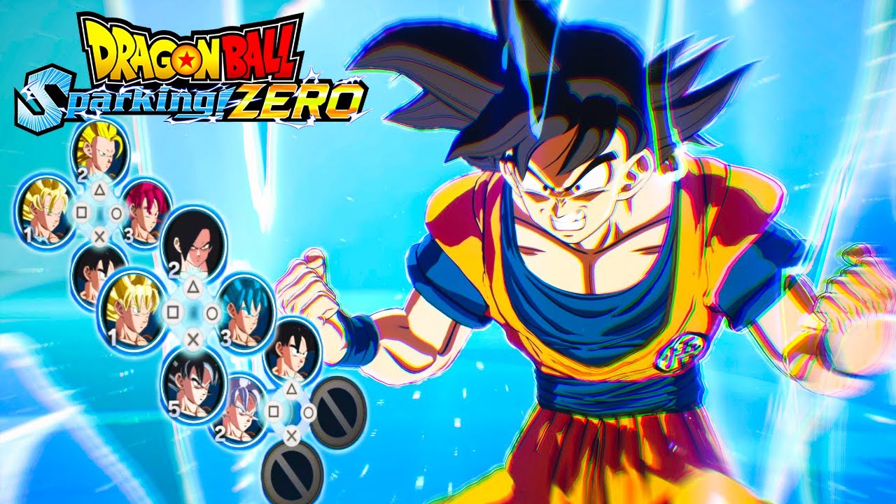 DRAGON BALL: Sparking! ZERO — все трансформации Гоку в одном (мод)