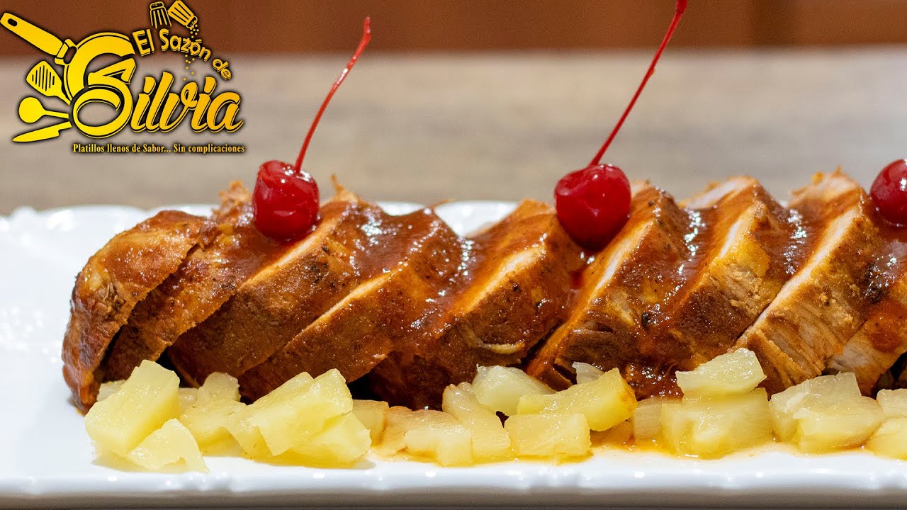 LOMO en SALSA de PIÑA y CHIPOTLE 🐷🍍🌶️