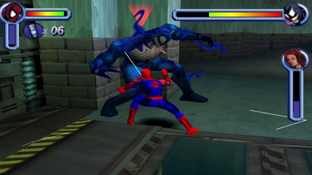 ps1-Spider-Man(2000)-Vemon Maze