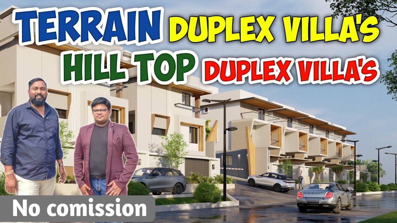 UPPAL కి దగ్గరలో అందమైన Duplex VILLAS | Duplex Villas for sale in Hyderabad | UPPAL HOUSES 