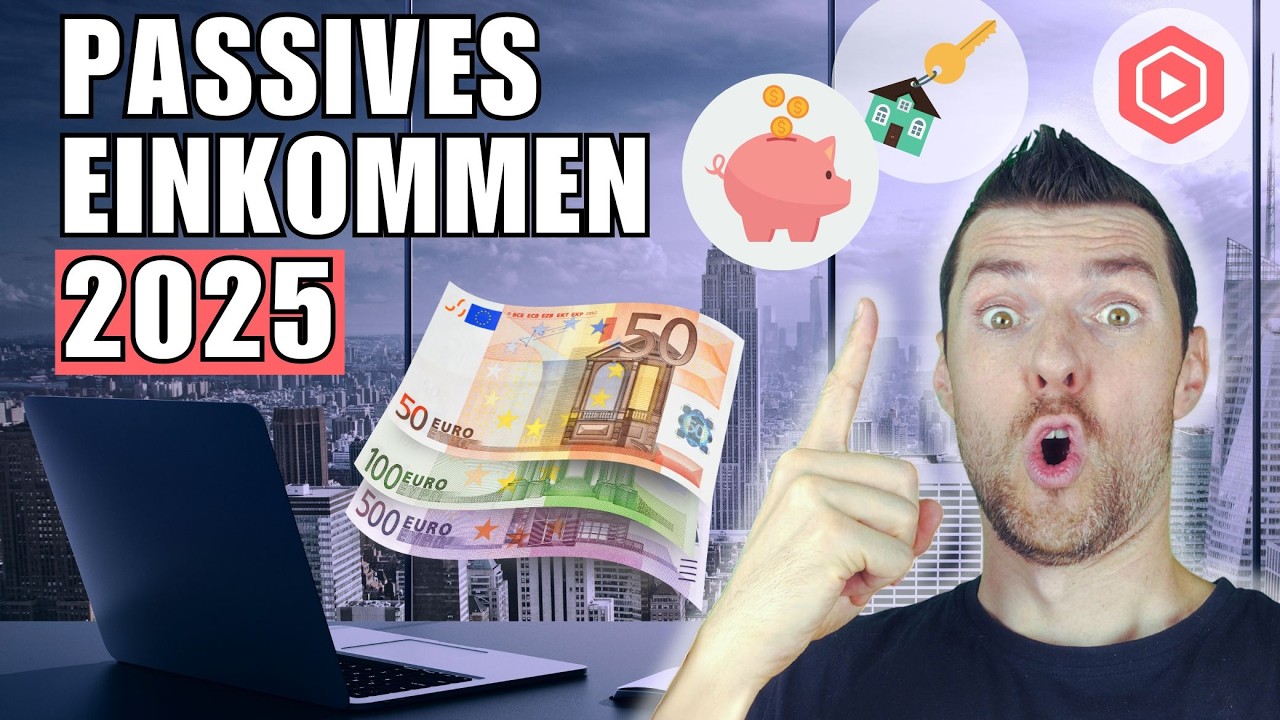 Passives Einkommen aufbauen &ndash; Top 10 beste Quellen 2025