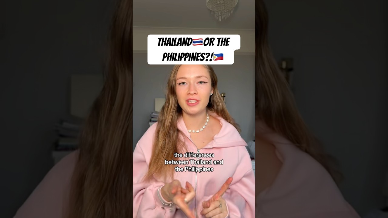 Различия, которые мы заметили между Таиландом и Филиппинами🇵🇭🇹🇭 