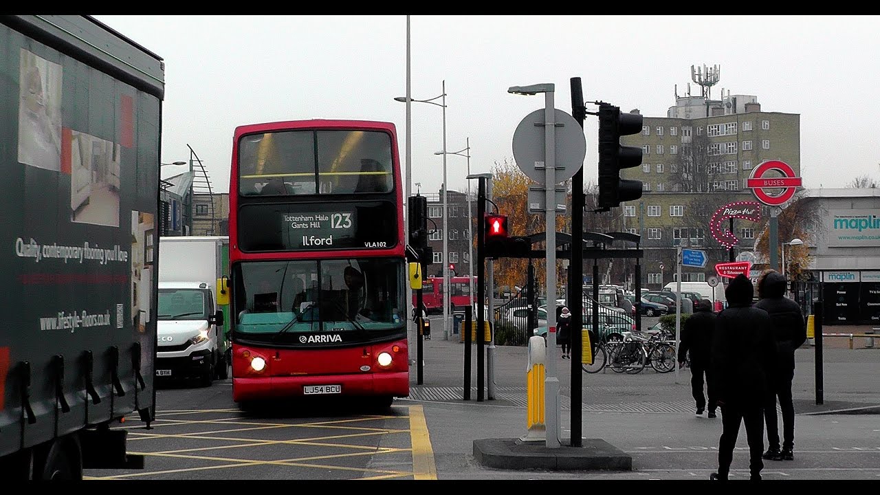 Buses at Tottenham Hale Bus Station 19th December 2016