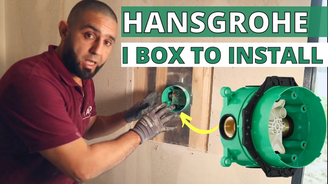Tips en trucs bij het inbouwen van Hansgrohe IBox universeel inbouwdeel
