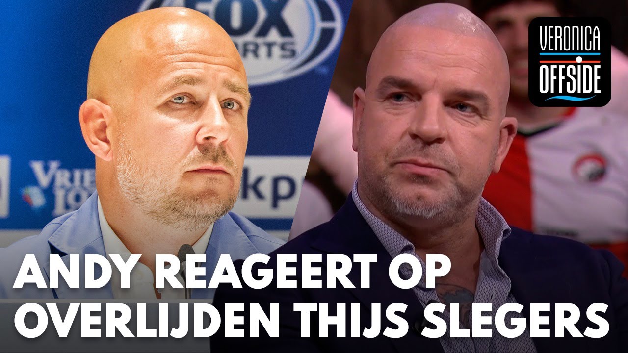 Andy reageert op overlijden Thijs Slegers | VERONICA OFFSIDE