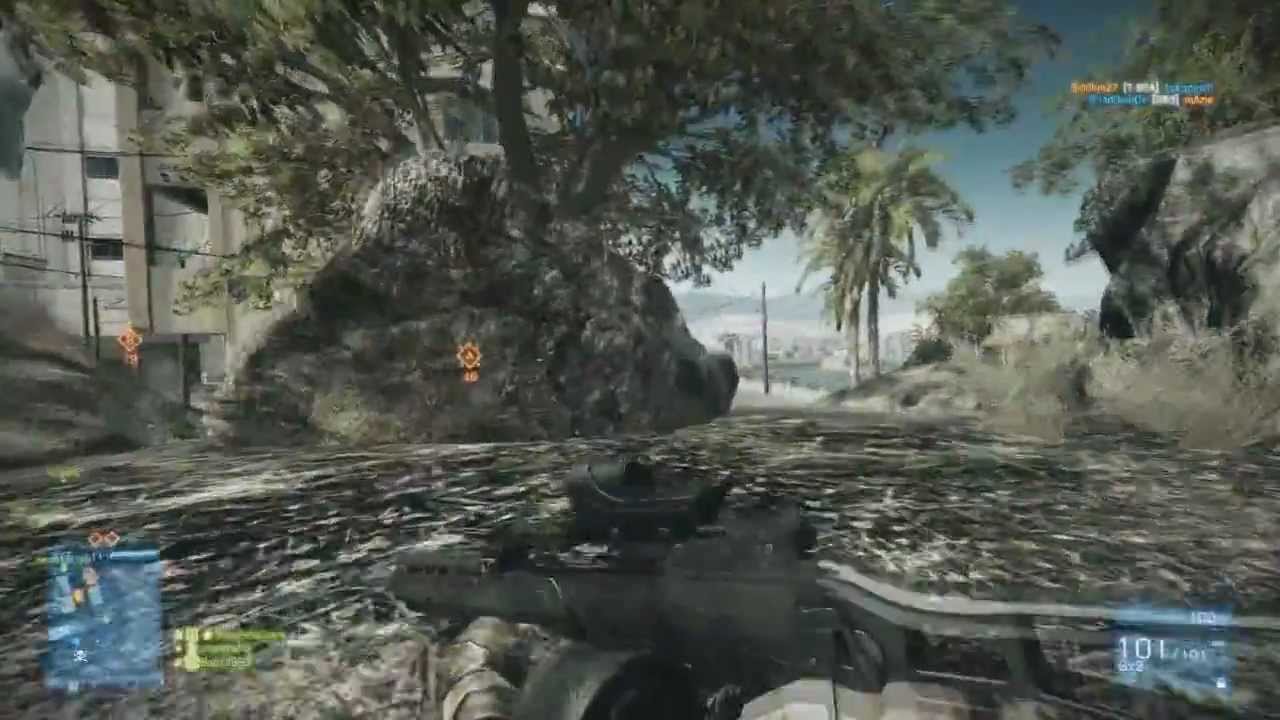 Battlefield 3 - Back to Karkand / MG36, C4, PP-19 / Battlenators / German / Cast
