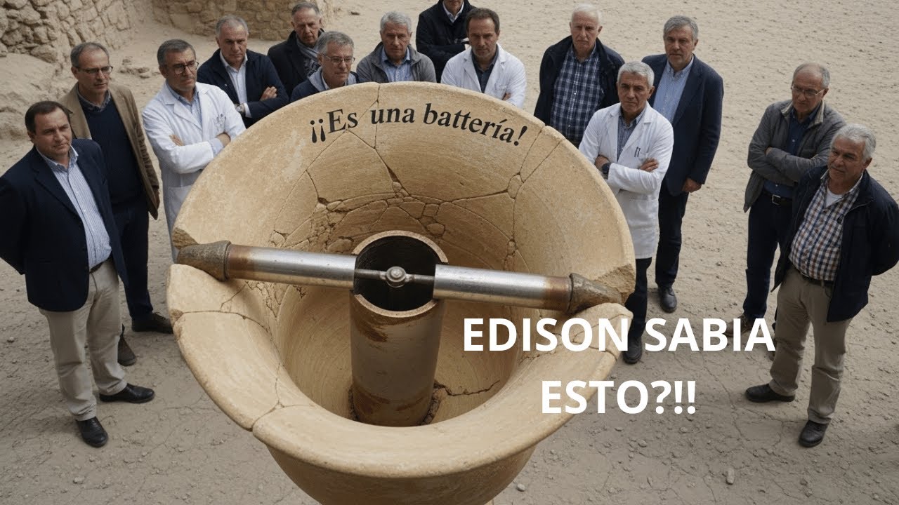 Inventaron la bater&iacute;a miles de a&ntilde;os antes de Edison? 🤔 #historia #curiosidadeshistoricas