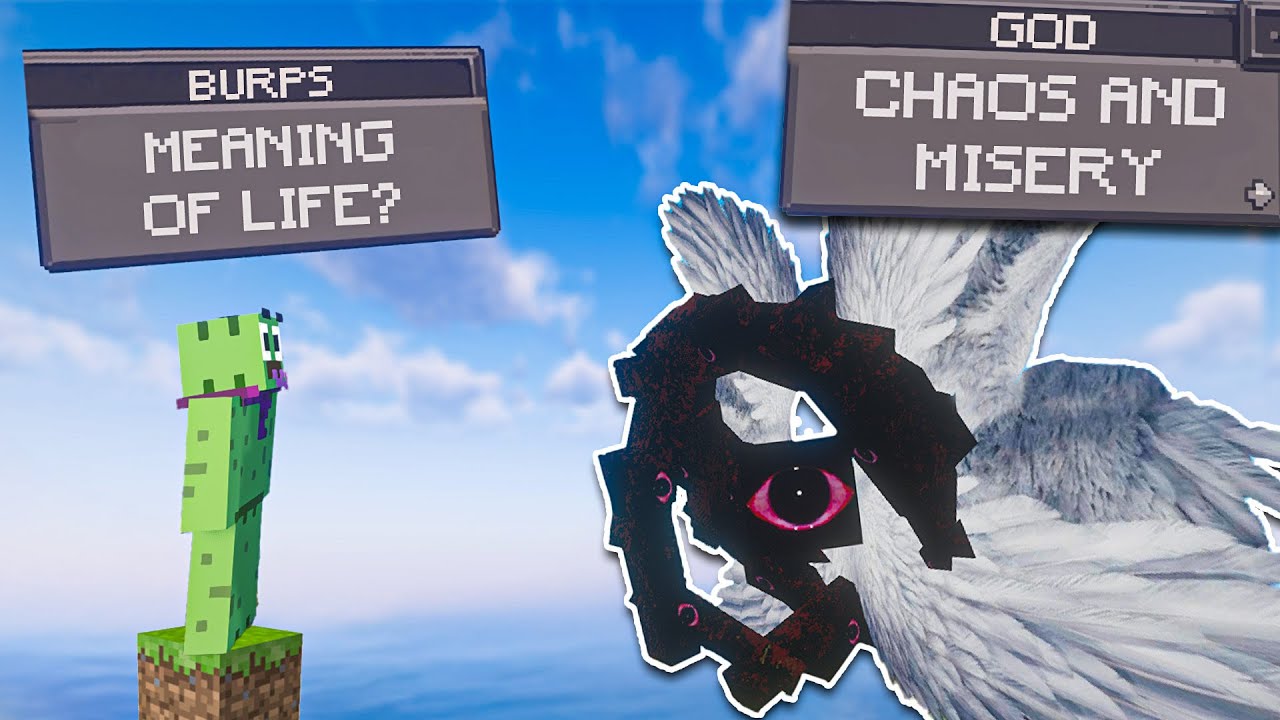 I Added ChatGPT To THE GOD In Minecraft