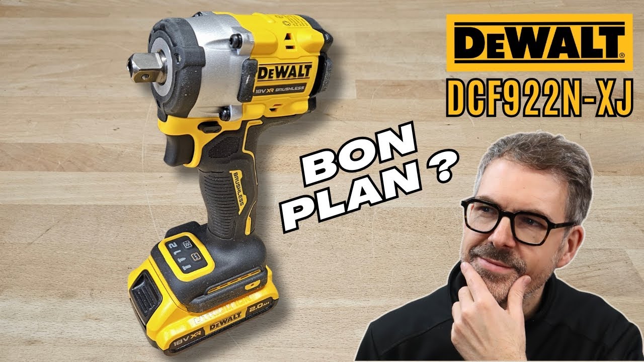 Boulonneuse Dewalt DCF922N XJ : TEST / AVIS