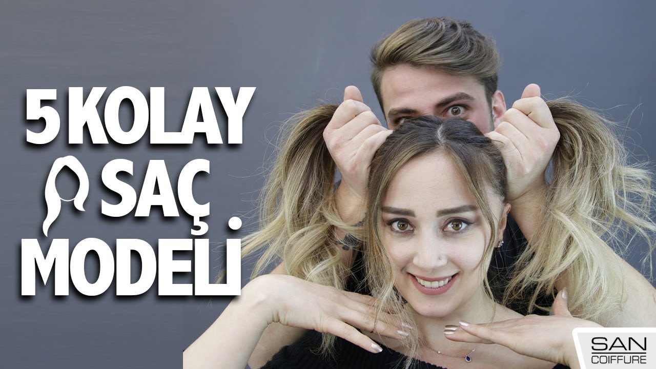 5 DAKİKADA YAPABİLECEĞİNİZ 5 KOLAY SAÇ MODELİ! (Sürpriz Bonuslu)