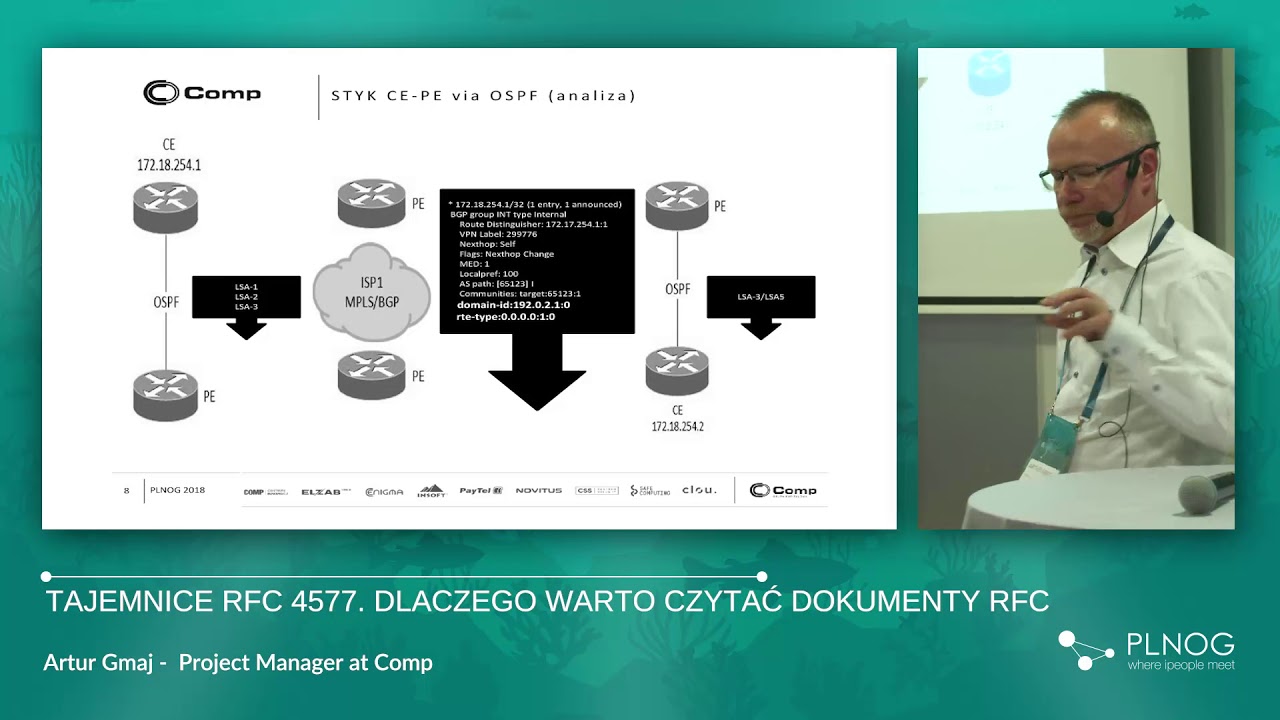 PLNOG21 - Artur Gmaj - Tajemnice RFC 4577. Dlaczego warto czytać dokumenty RFC?
