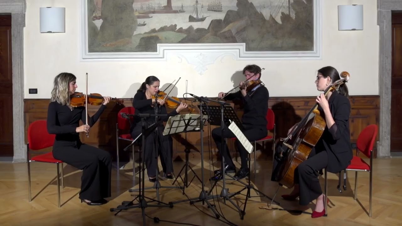 Quartetto Pegreffi - M. Ravel - String Quartet in F