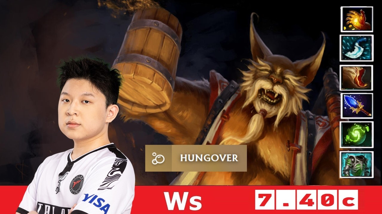 [DOTA 2] Ws BREWMASTER [AURORA GAMING vs NIGMA] [DREAMLEAGUE DIV 2] [7.40c]