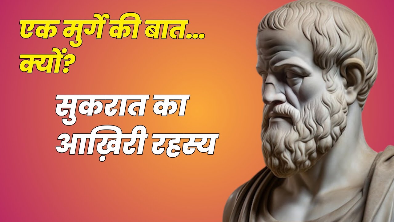 सुकरात का अंतिम रहस्य | मरते समय मुर्गे की बात क्यों की? | जीवन, मृत्यु और सत्य का गहरा दर्शन