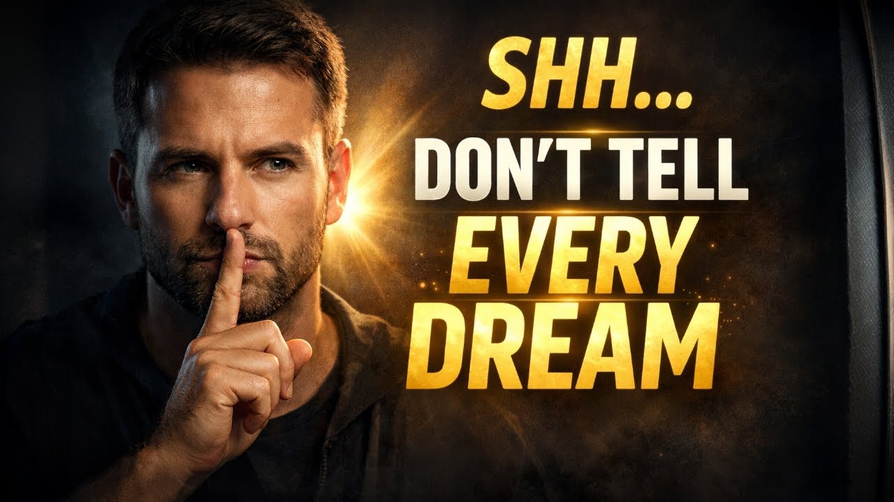 Don’t Tell Every Dream — How Silence Protects Your God-Given Destiny.