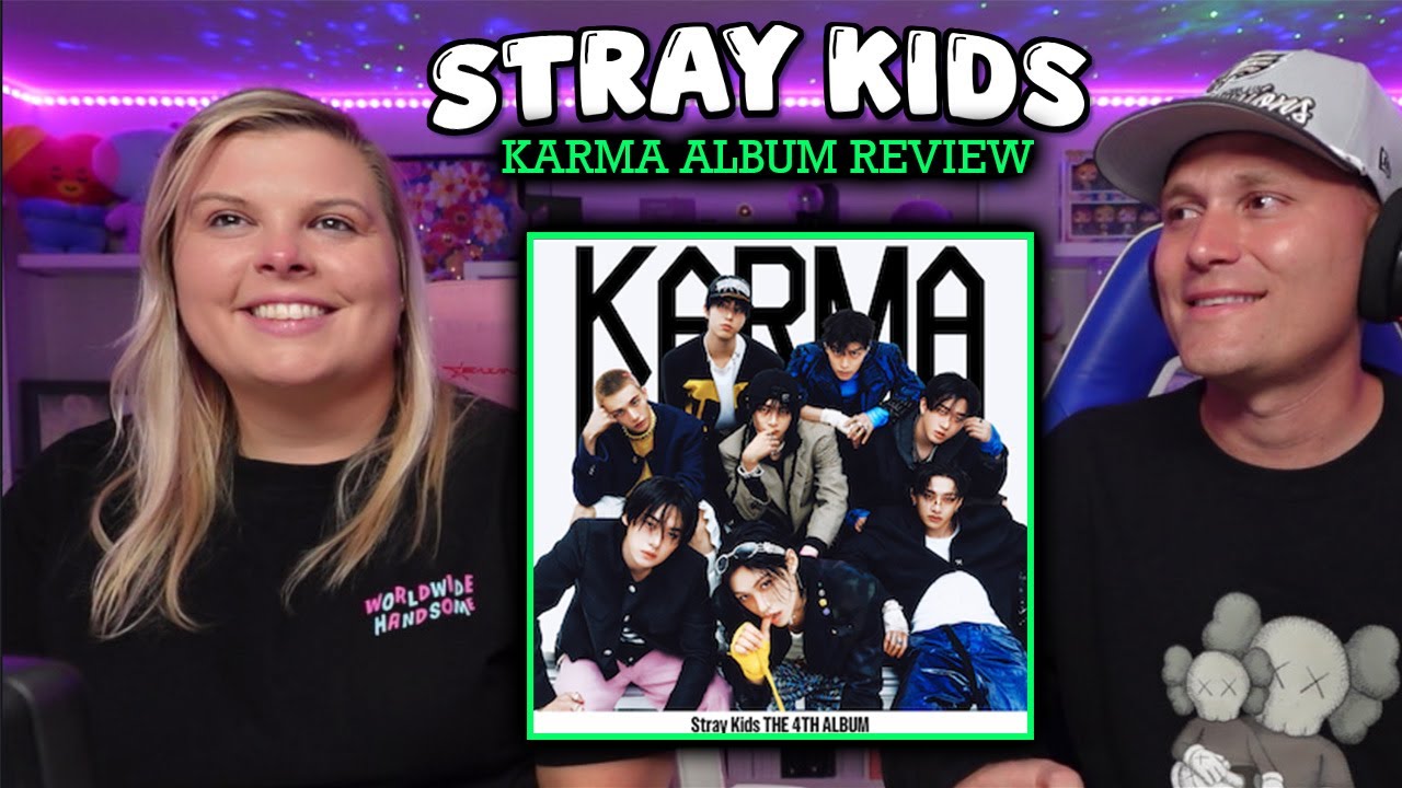 STRAY KIDS KARMA ALBUM REACTION !