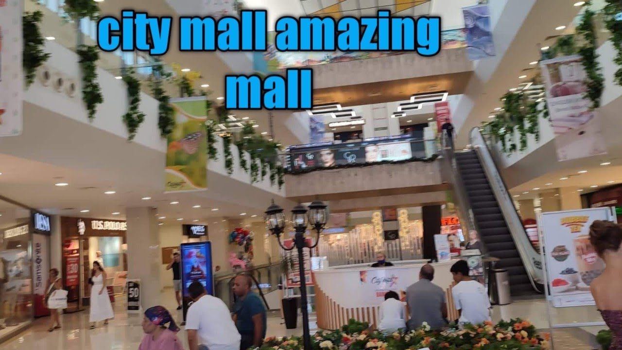 CITY MALL AMAZING SHOPPING MALL IN FAMAGUSTA in Northern Cyprus! (turkey) 4k