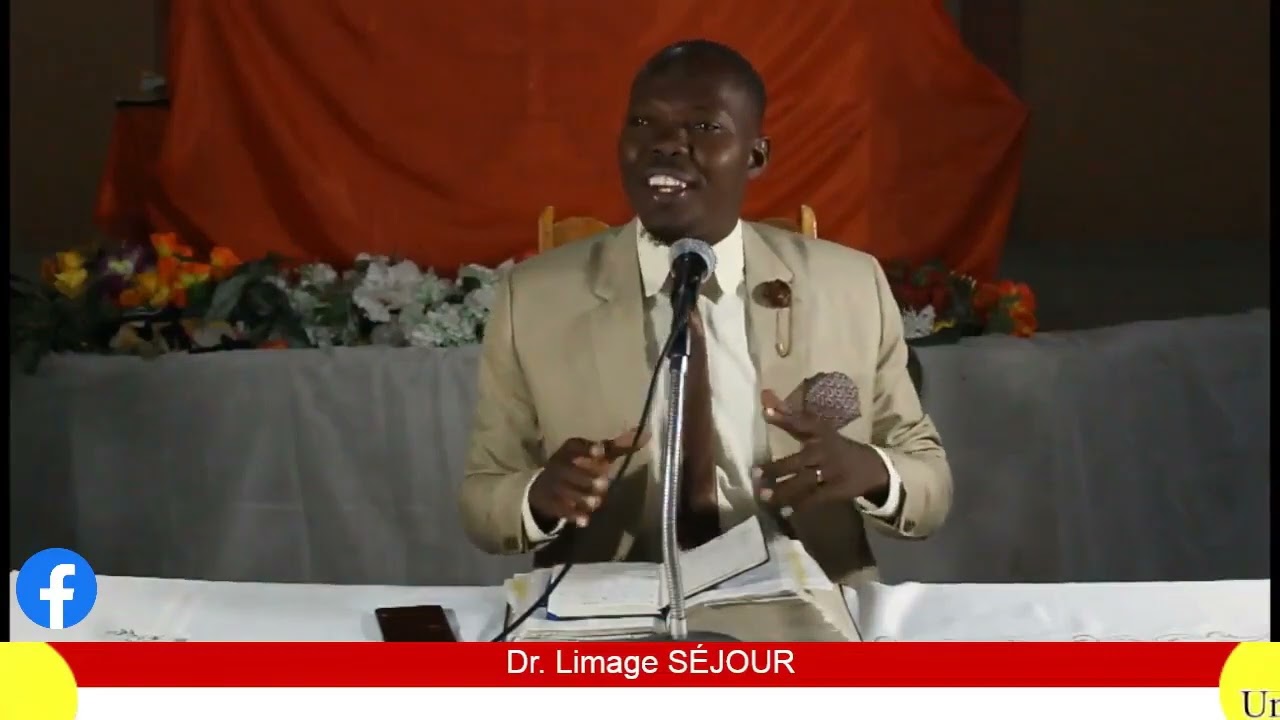 Dr. Limage SÉJOUR || La vigilance chrétienne face à l'apostasie dans les derniers jours Part. 1