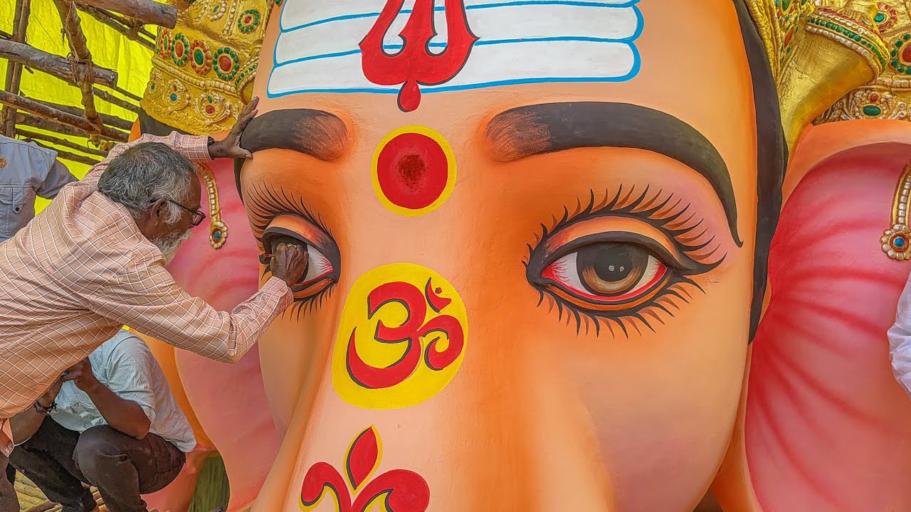 Khairatabad Ganesh 2025 | Big Ganesh | India's Biggest Khairatabad Ganesh For Ganesh Chaturthi