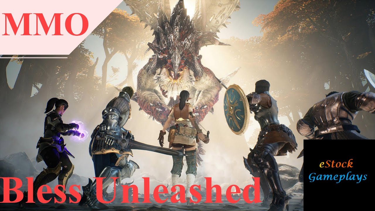 Bless Unleashed MMO PC gameplay #PVE #review - free to play on Steam