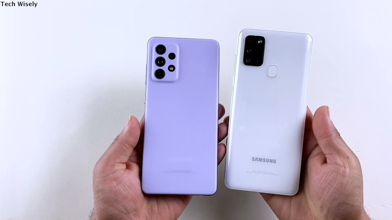 SAMSUNG A52 vs A21s Speed Test & Ram Management