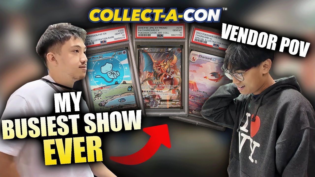 Collect-A-Con was INSANE!! | Pokémon Vendor POV Chicago CaC