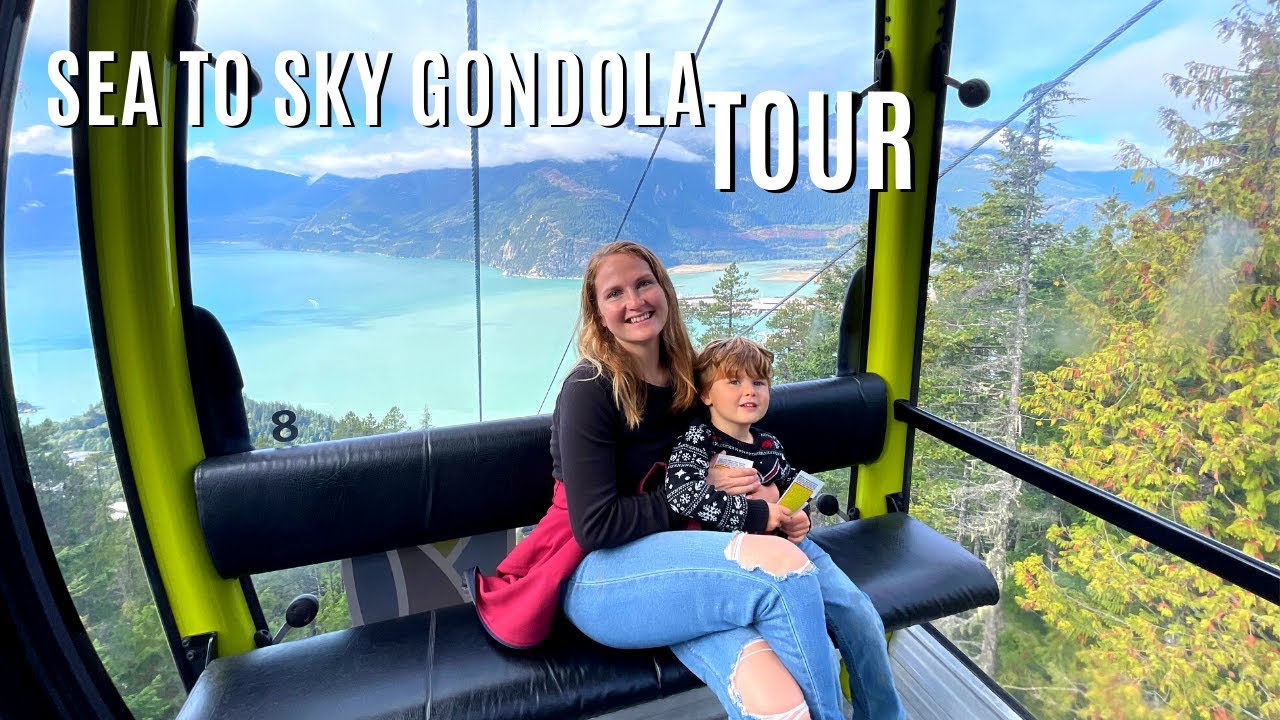 Vlog Tour | Sea to Sky Gondola tour and shannon falls