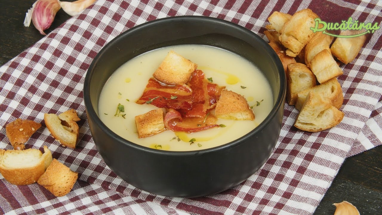 SUPA CREMA DE USTUROI - Cea mai aromata si cremoasa reteta de supa