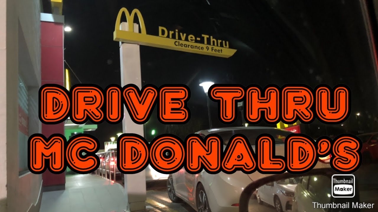 Drive-Thru Mc Donald’s @efrennicolasantonio1339