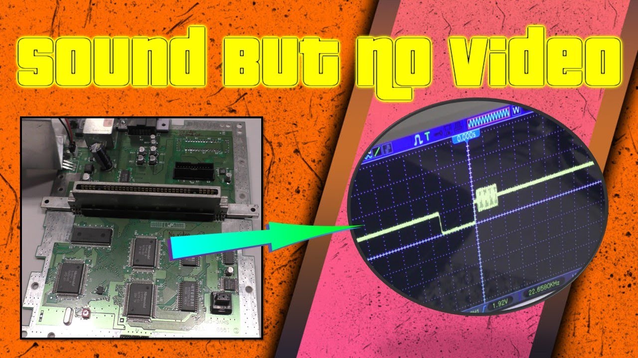(Reupload) SNES Repair: No Video, Only Sound