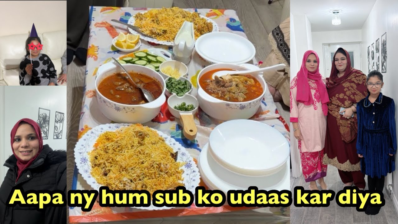 Aapa k jany say bohat udasi ho Gaye hai / bacho ko ly k kaha gaye 