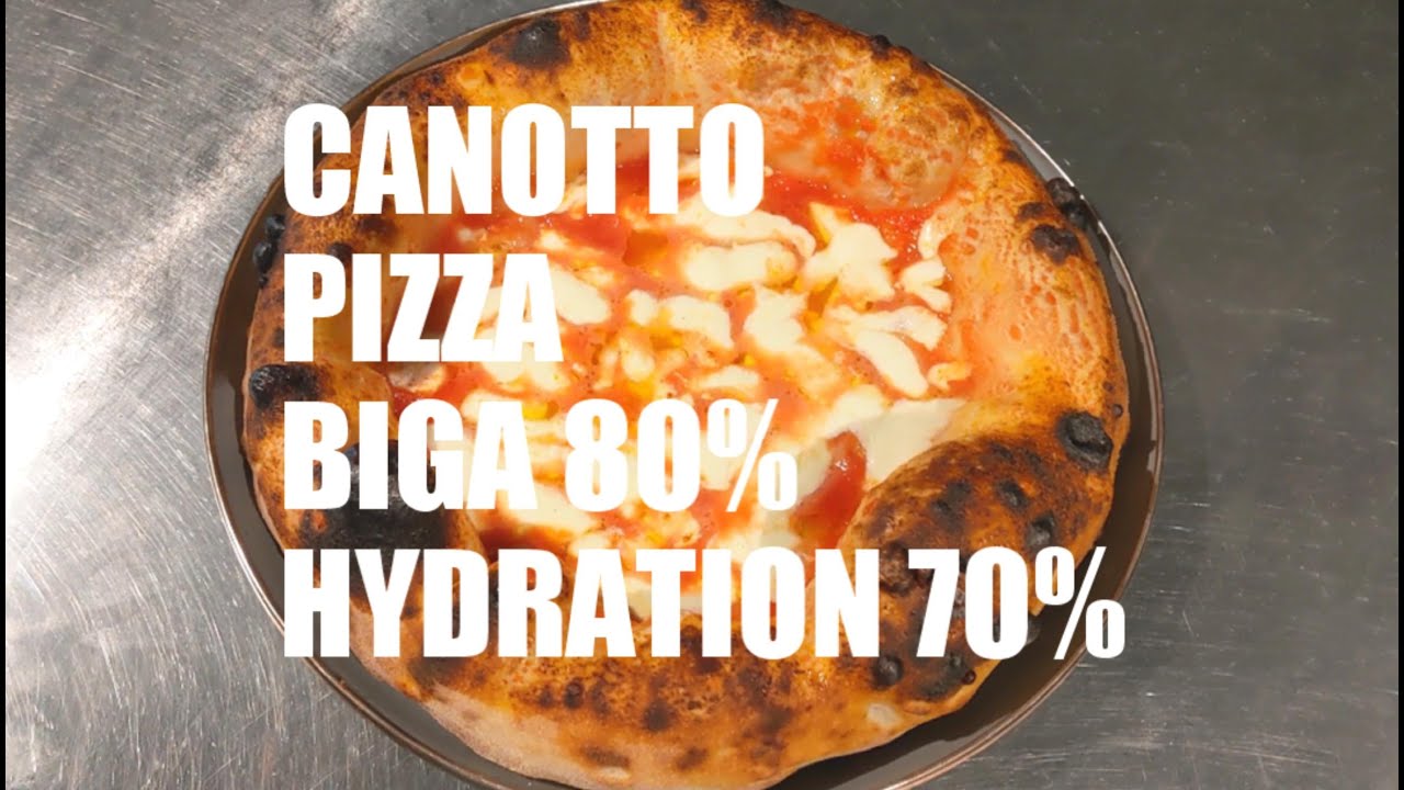 Canotto Pizza(水合70% Biga80%) 接近完整示範之我盡力了