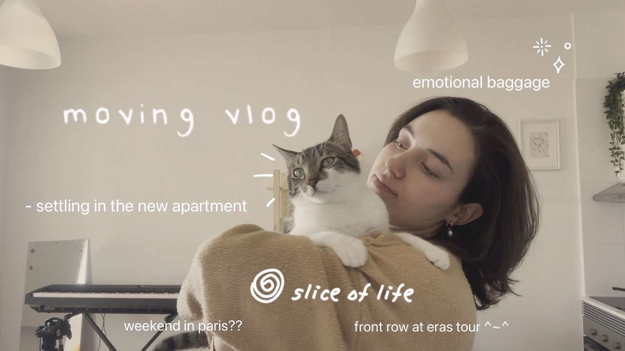 vlog: settling in the new apartment 📦🦋 the most chaotic spring days, eras tour!, paris blooming