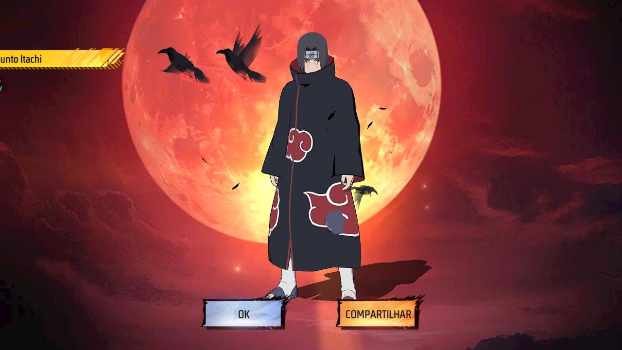 CONJUNTO ITACHI UCHIHA  