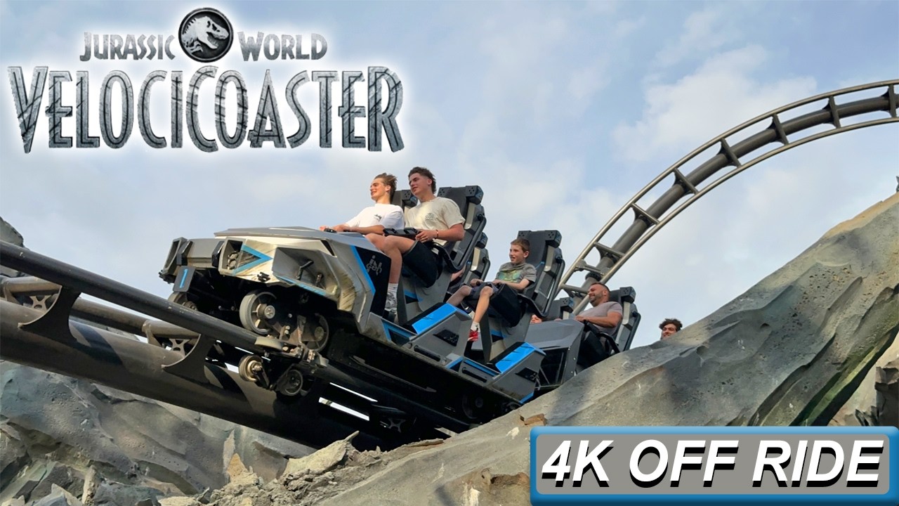 VelociCoaster (4K OFF Ride POV)- Universal's Islands of Adventure, Orlando, FL