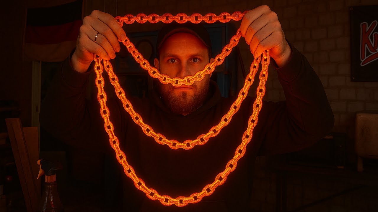 I forged Chainsaw Chains into a Knife - Knifemaking