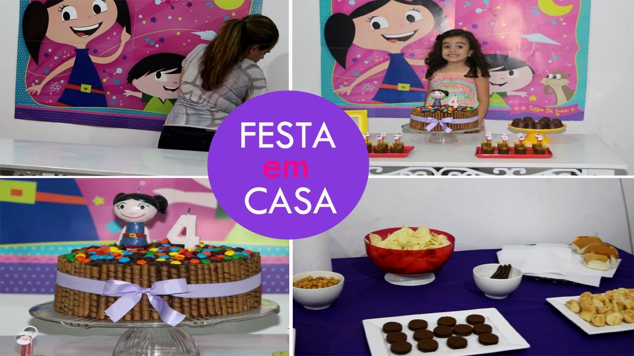 Vlog: Festa em casa Luna | Pós festa - Gabriela 4 anos