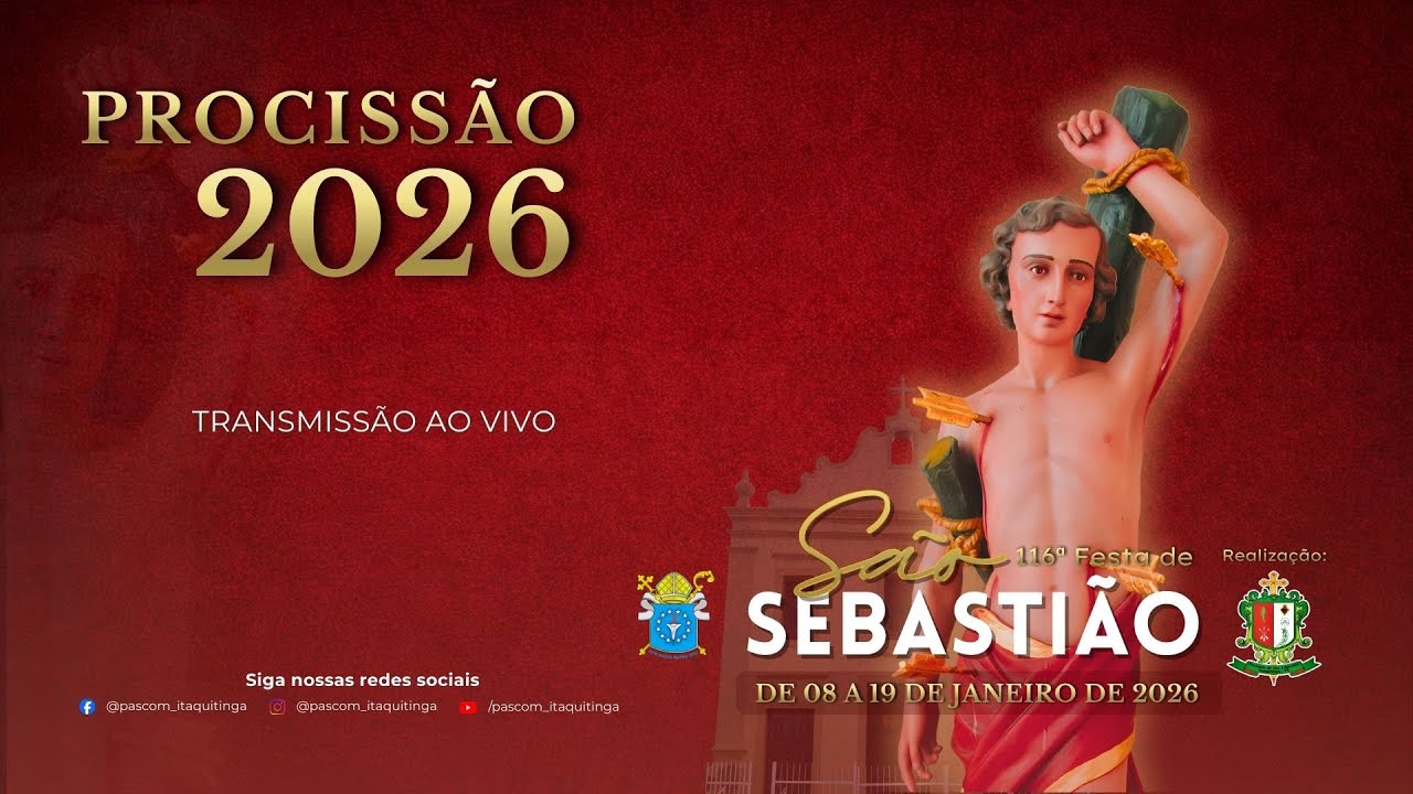 Procissão da 116ª Festa de São Sebastião - 18/01/2026