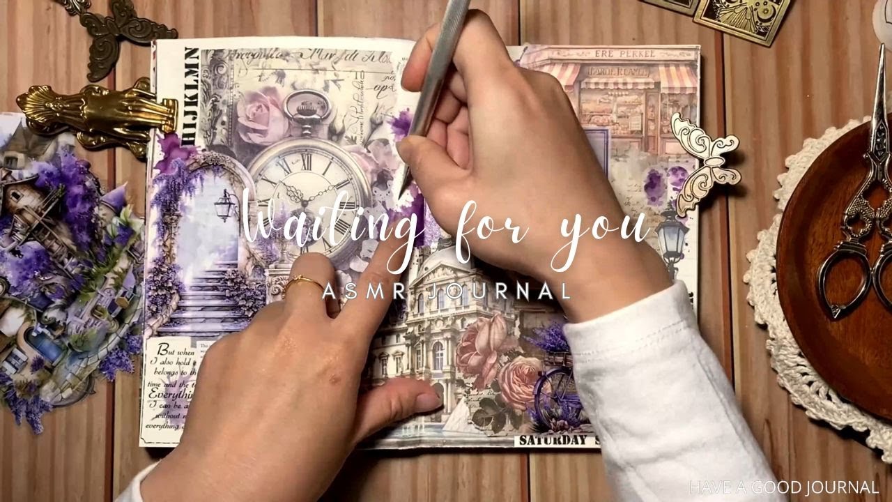 ASMR Journal | Waiting for you | Have a good journal