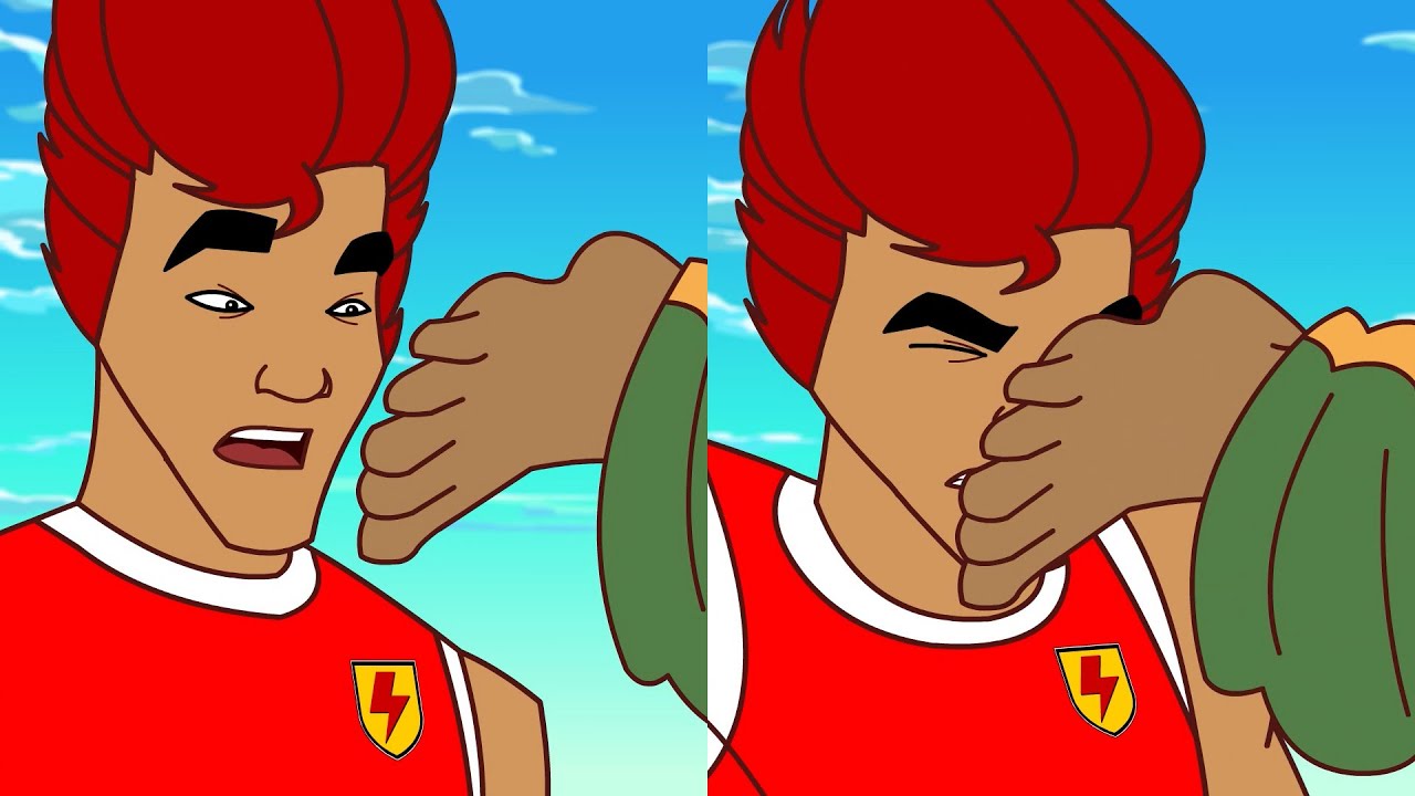 Supa Strikas | Saltos sobre Cabeça | S05 E05 | Animados de FUTEBOL em Português!