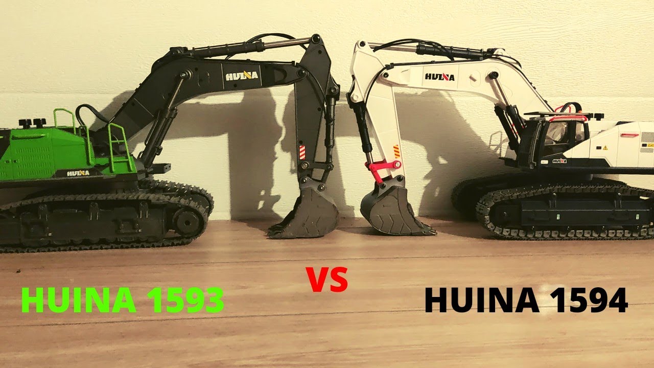 RC Huina 1594 vs 1593| Jaka jest różnica między tymi modelami| którą wybrać| Excavator RC| RC Bagger