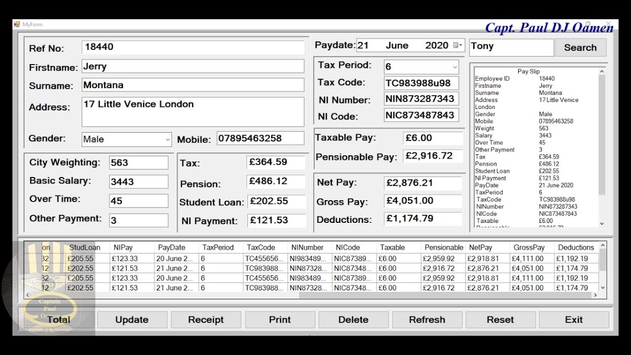 How to Create an Employee Database Management System using MySql in Visual C++ - Full Tutorial