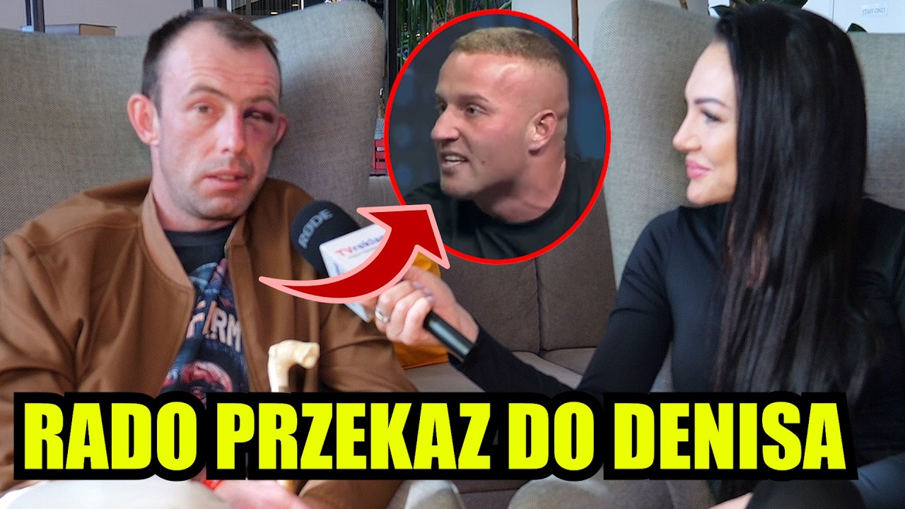 RADO PRZERYWA MILCZENIE SPOTKANIE Z DENISEM W WINDZIE / PODSUMOWANE GALI PASTERNAK MA DOŚĆ EMERYTURA